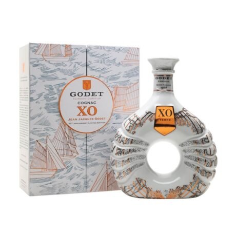 Godet XO Terre Cognac Ceramic Bottle